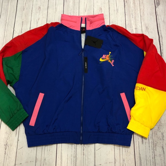 Nike Air Jordan Jumpman FullZip Windbreaker Jacket